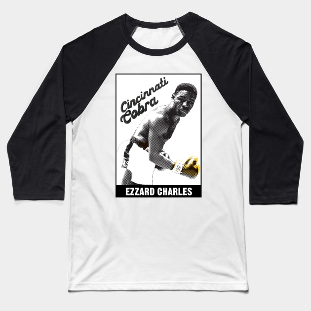 Ezzard  Charles - Cincinnati Cobra Baseball T-Shirt by Namo_Gamo